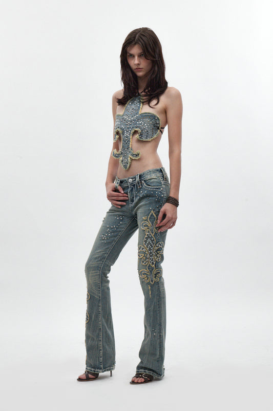 Madison Bootcut Jeans, by Jaded London - Rock Revival®