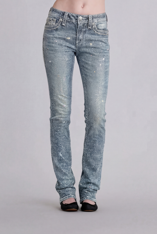 Daphne Stardust Straight Jeans - Rock Revival®