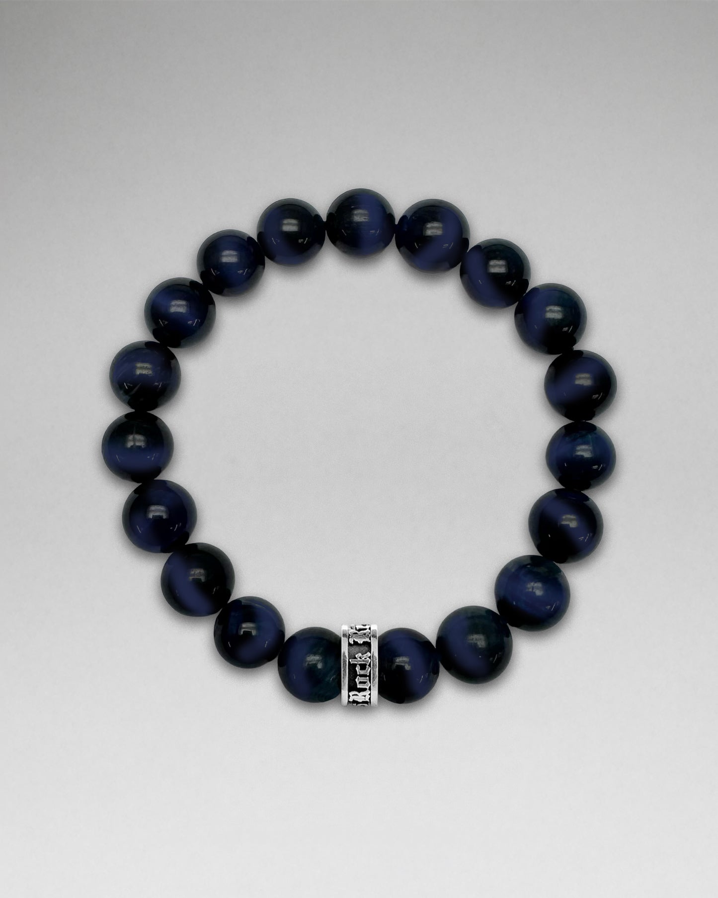 Twilight Blue Lapis 10mm Beaded Bracelet - Rock Revival®