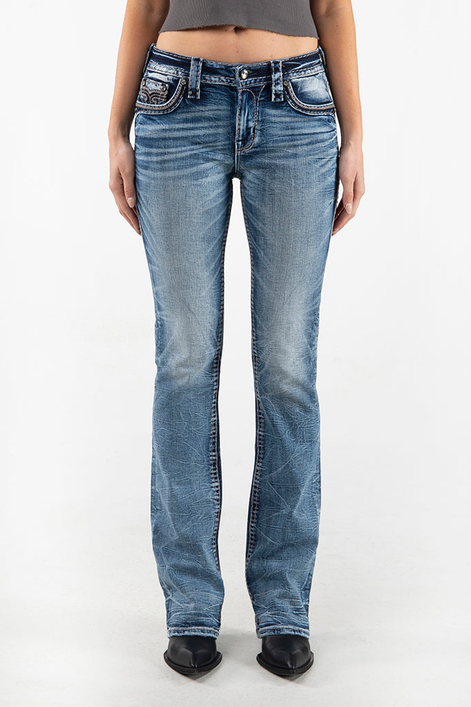 RAANAN B203 BOOTCUT JEAN - Rock Revival Store