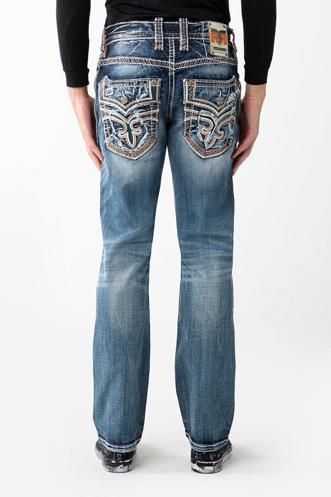 Popular mens Rock Revival jeans