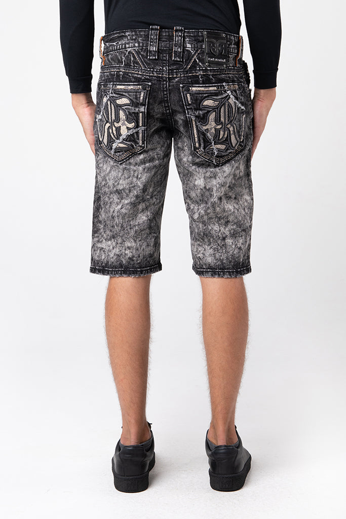 BAIRD DENIM SHORTS - Rock Revival Store
