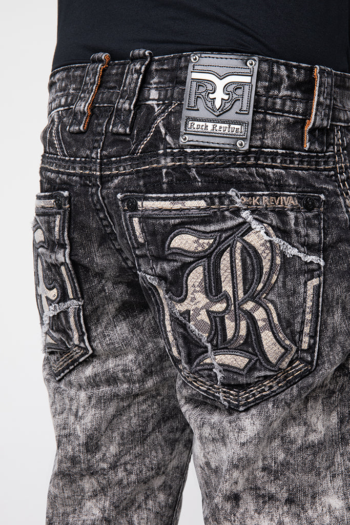 BAIRD DENIM SHORTS - Rock Revival Store