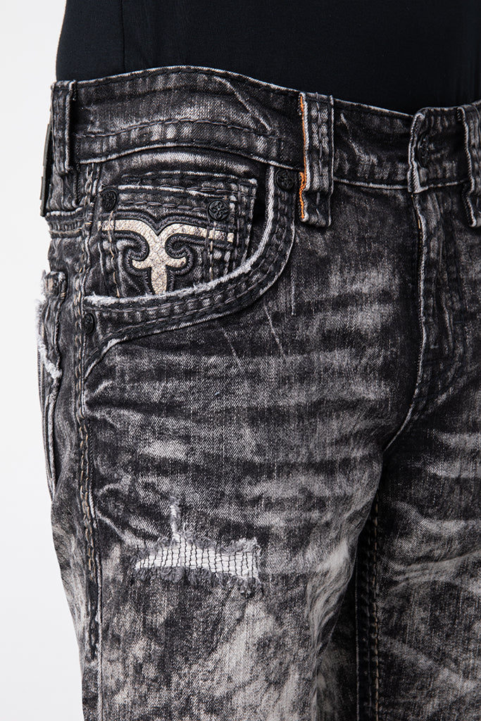 BAIRD DENIM SHORTS - Rock Revival Store