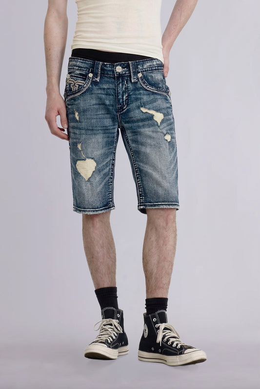 Richie Denim Shorts - Rock Revival®