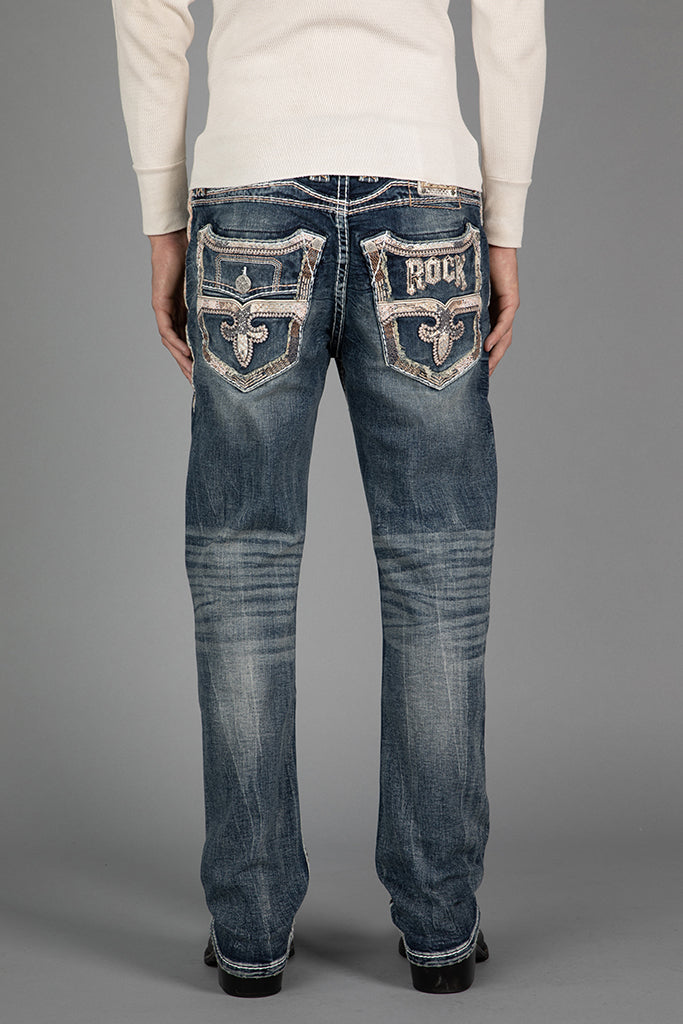 Mens Rock Revival selling jeans