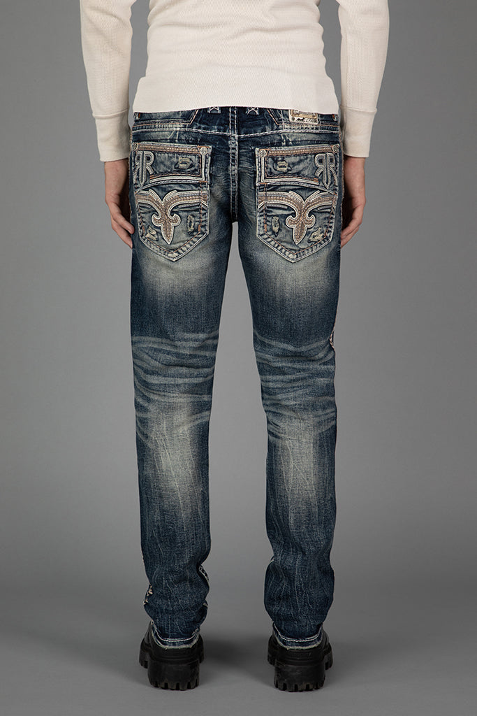 Mens Rock shops Revival jeans