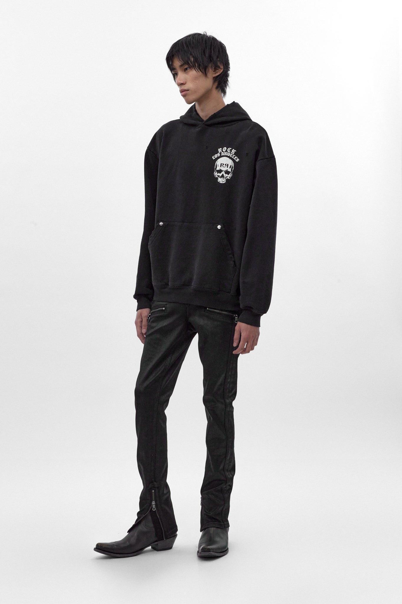 (RRH10219) Grim Hoodie in Black (5/30/26-DESC+IMG+MSRP) - Rock Revival®