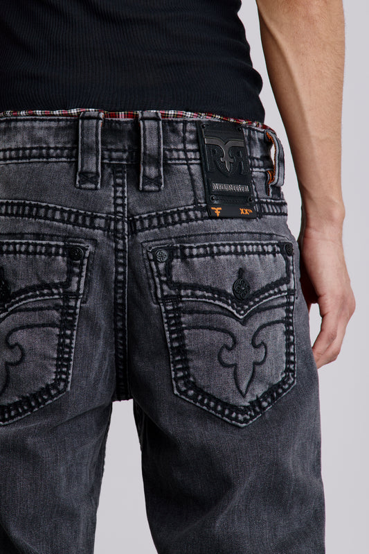 Titan Relaxed Straight Jeans - Rock Revival®