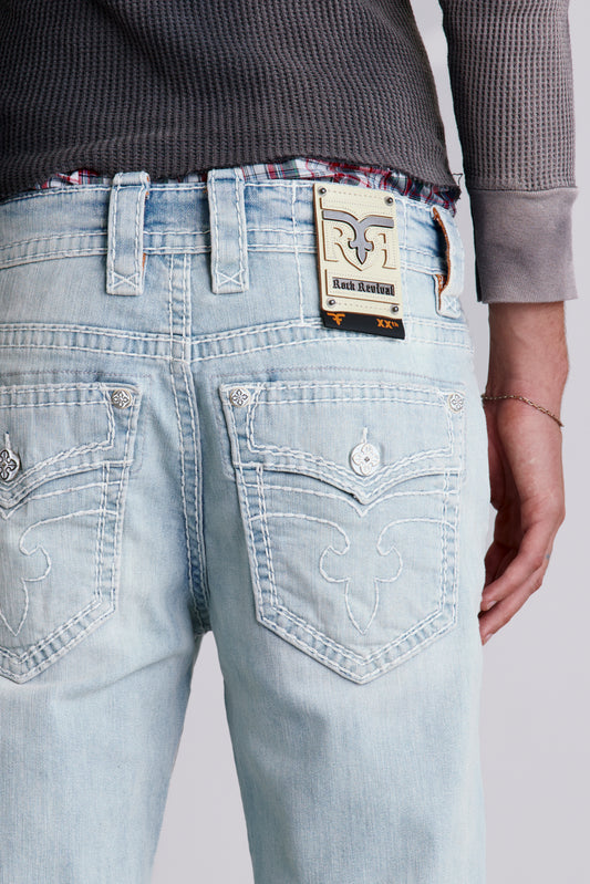 Titan Relaxed Straight Jeans - Rock Revival®