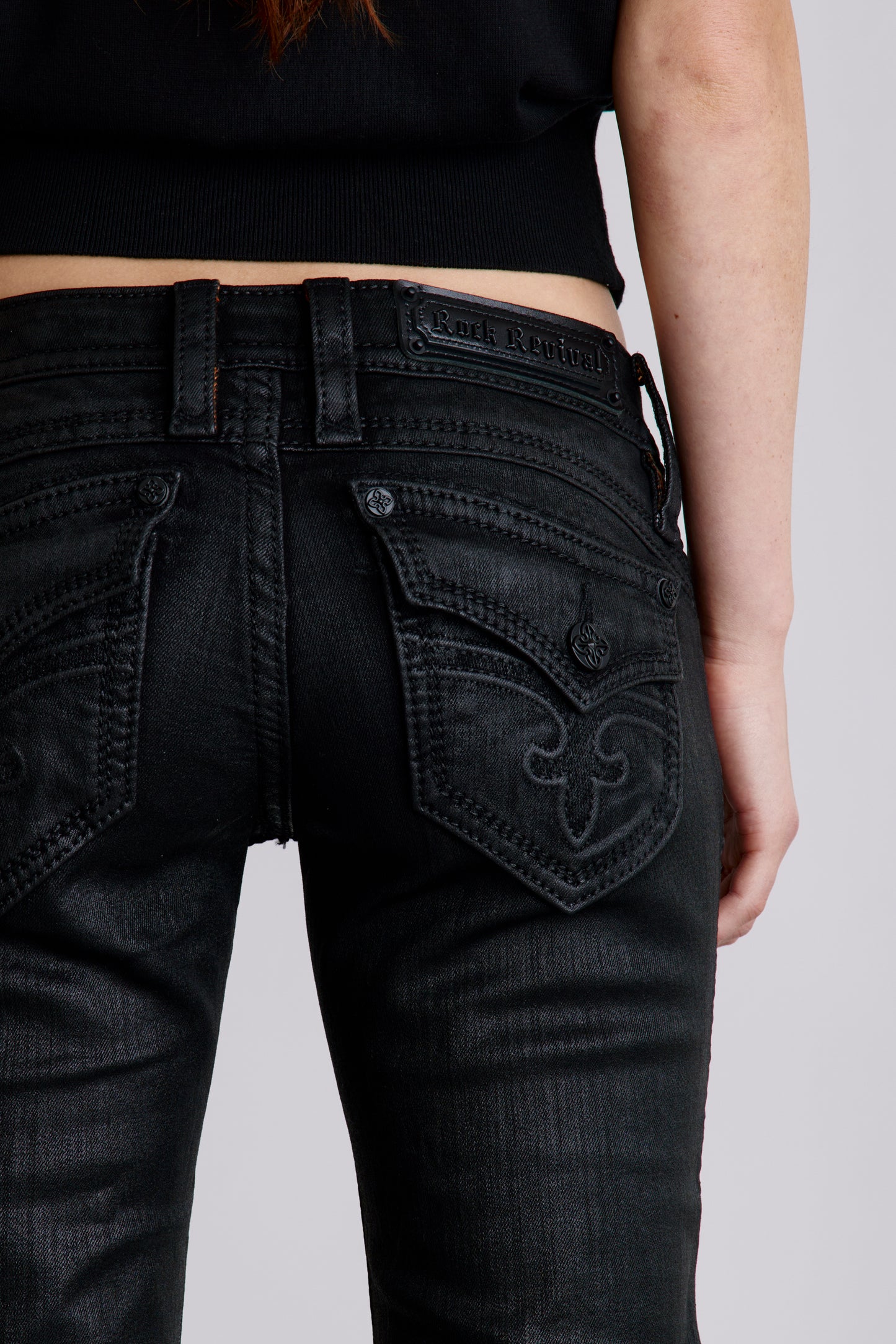 Gwen Super Low-Rise Bootcut Jeans - Rock Revival®
