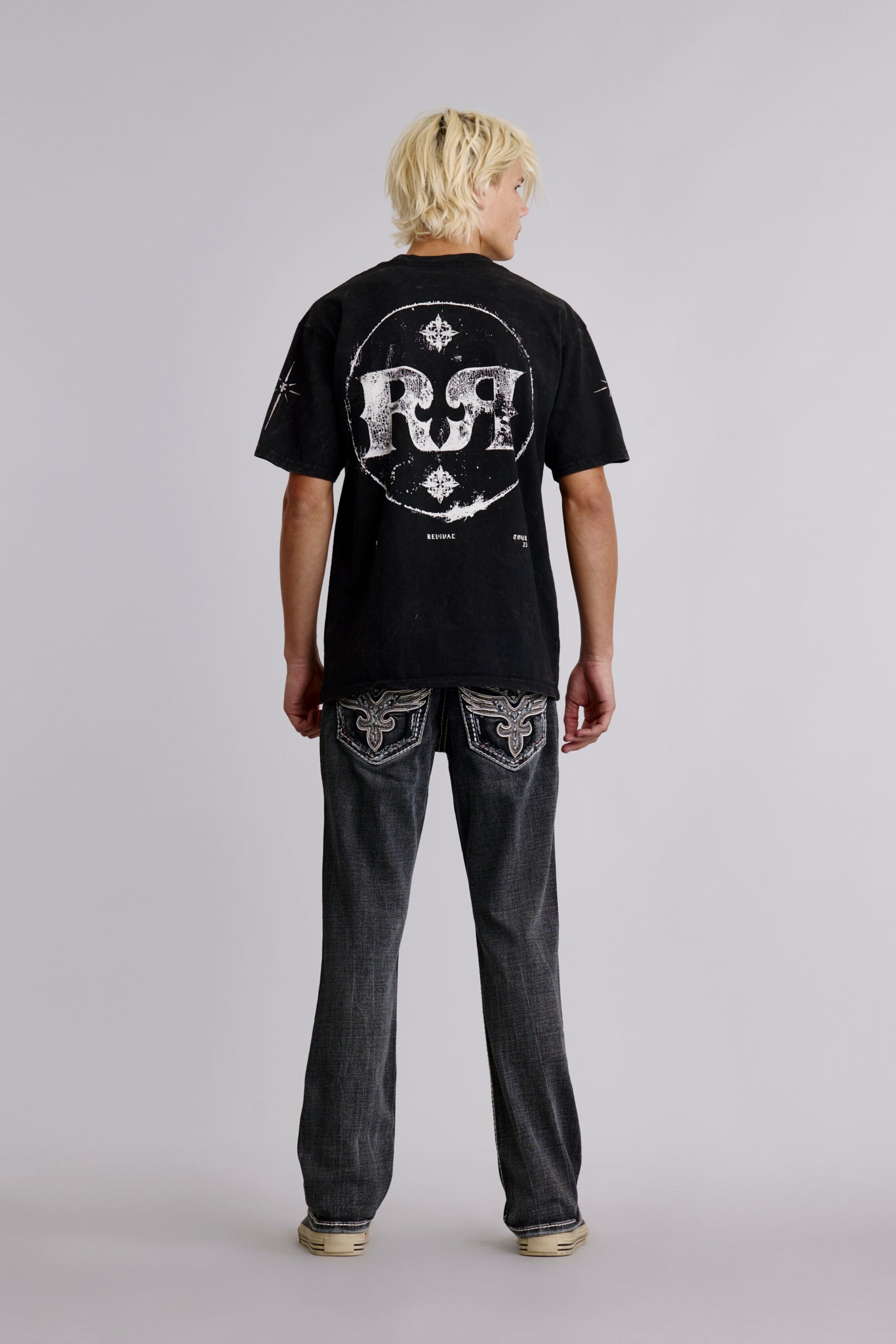 Rock Tee in Black - Rock Revival®
