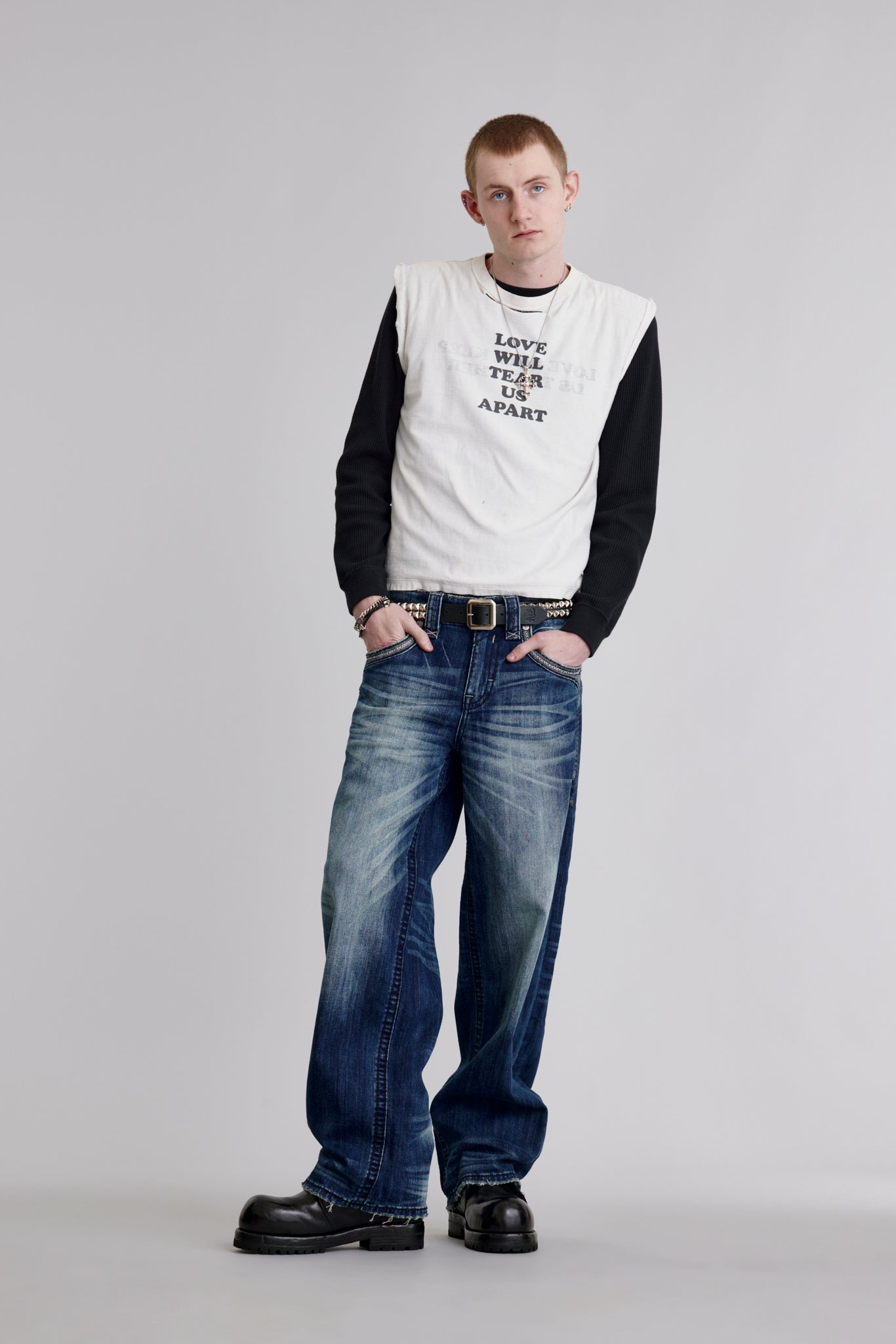 Milton Baggy 2 (Loose Fit) Jeans in Dark Blue - Rock Revival®