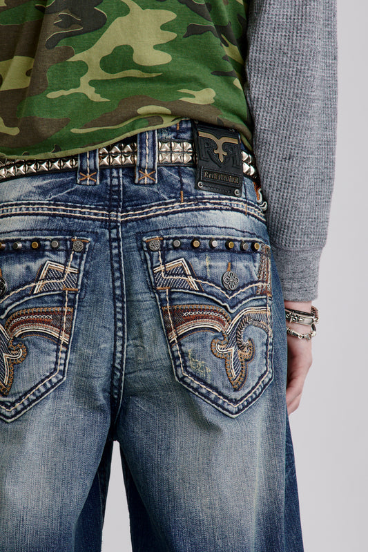 Milton Relaxed Baggy Jeans (Missing UPCs-Stock) - Rock Revival®