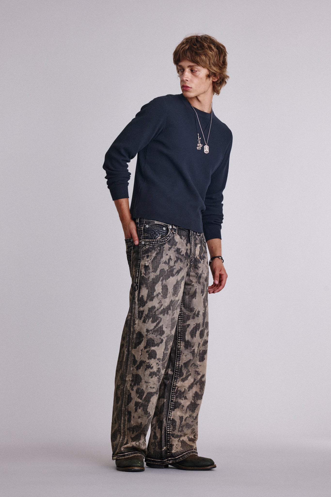 Newton Oversized Fit Jeans - Rock Revival®