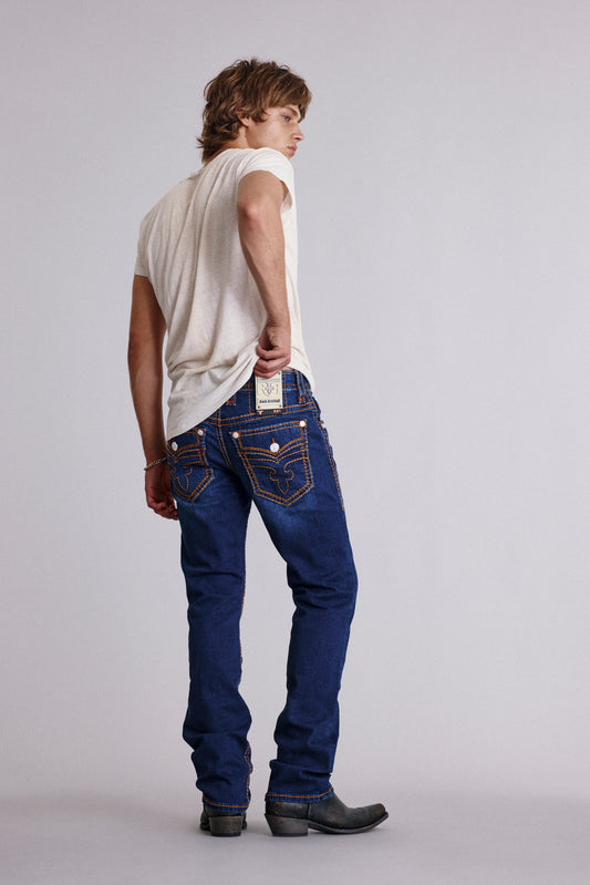 Titan Relaxed Straight Jeans - Rock Revival®