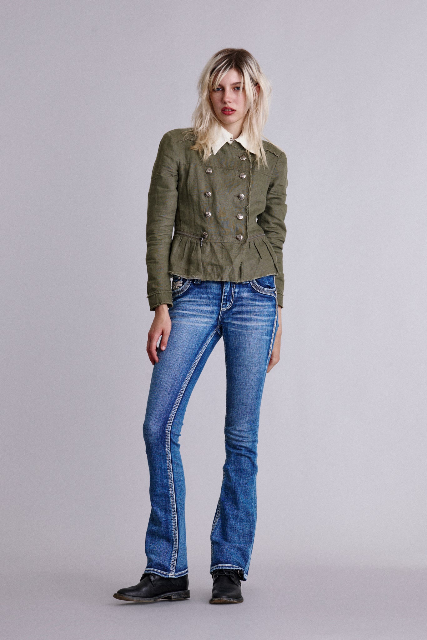 Dellarose Bootcut Jeans - Rock Revival®