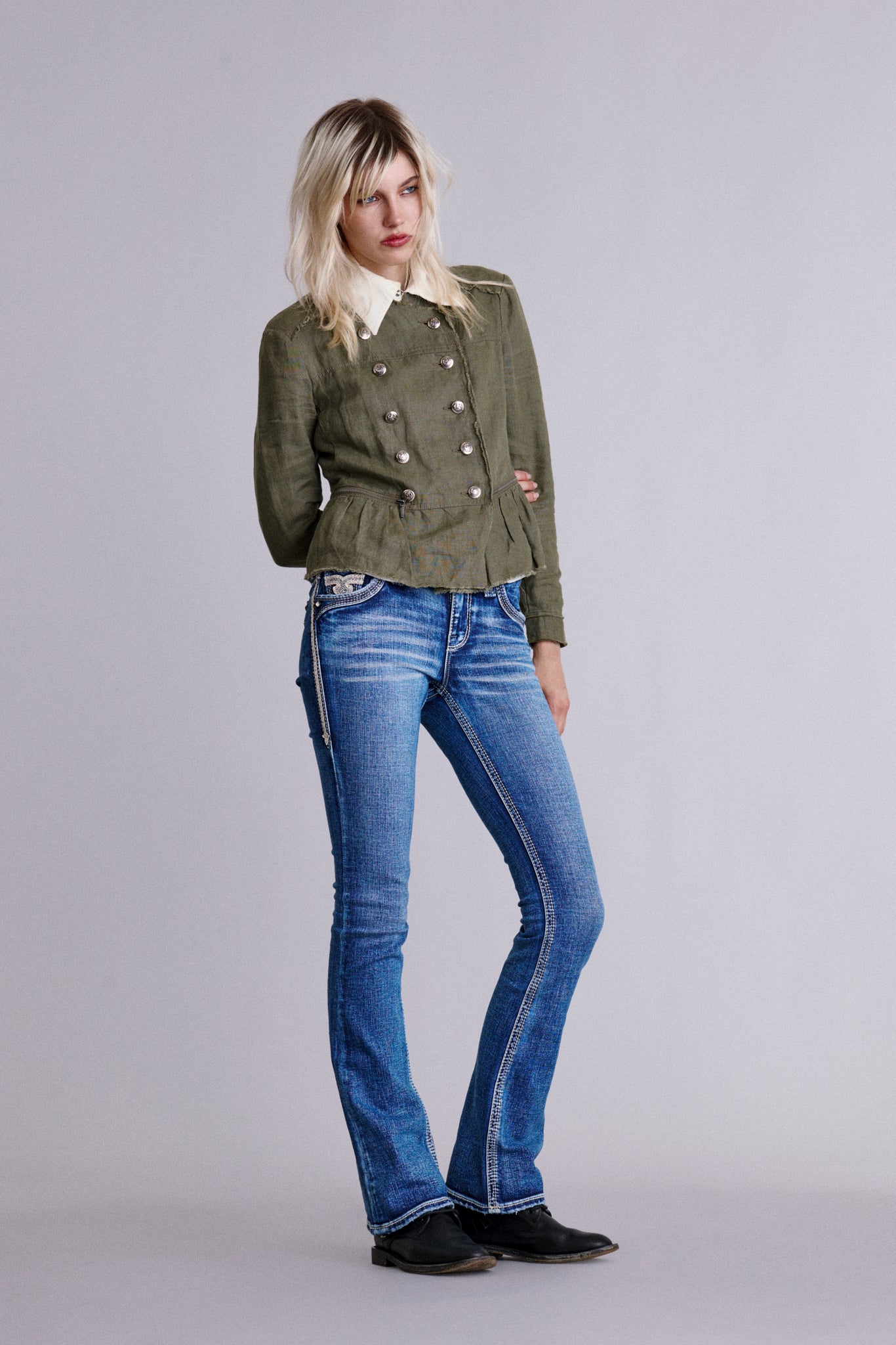 Dellarose Bootcut Jeans - Rock Revival®