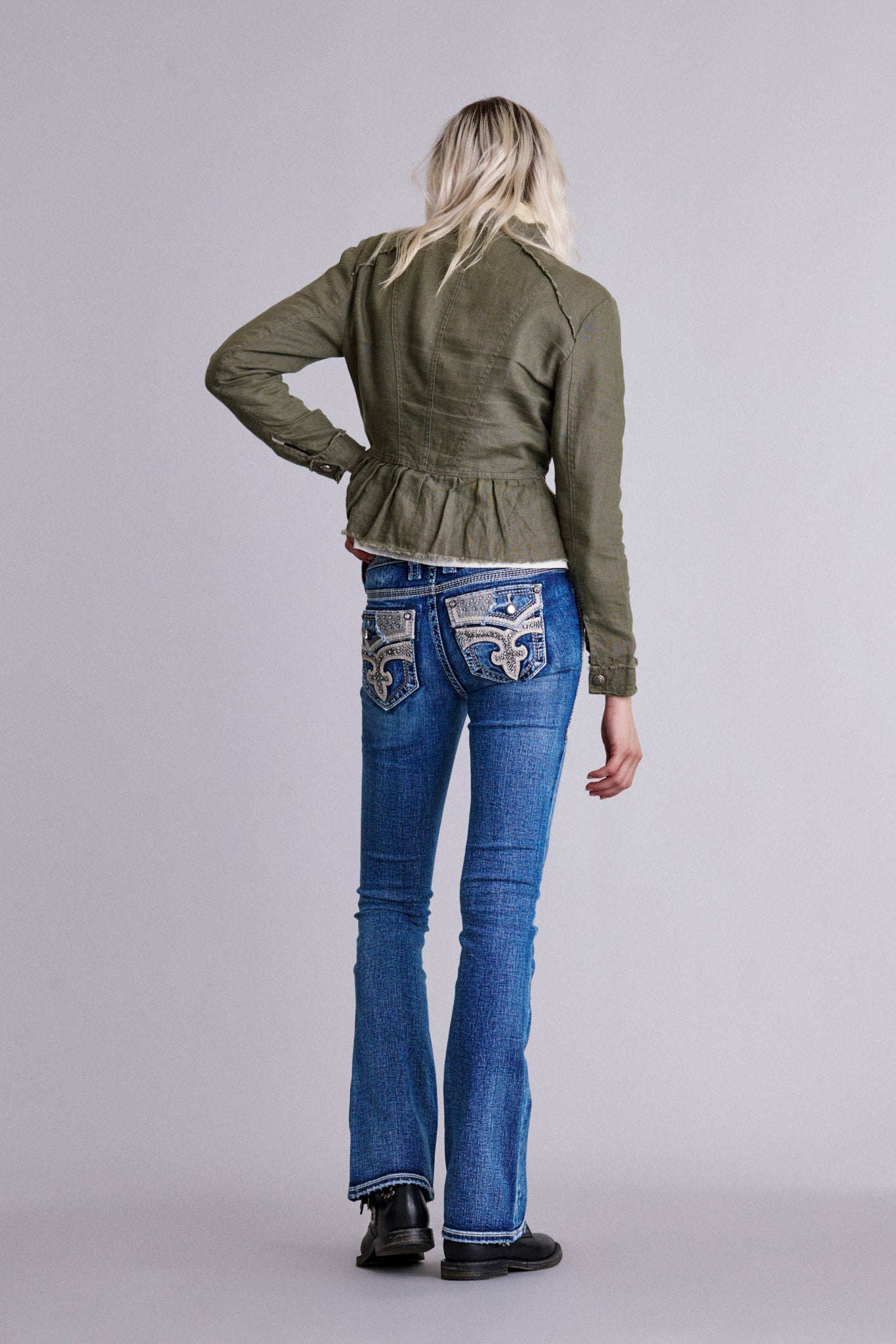 Dellarose Bootcut Jeans - Rock Revival®