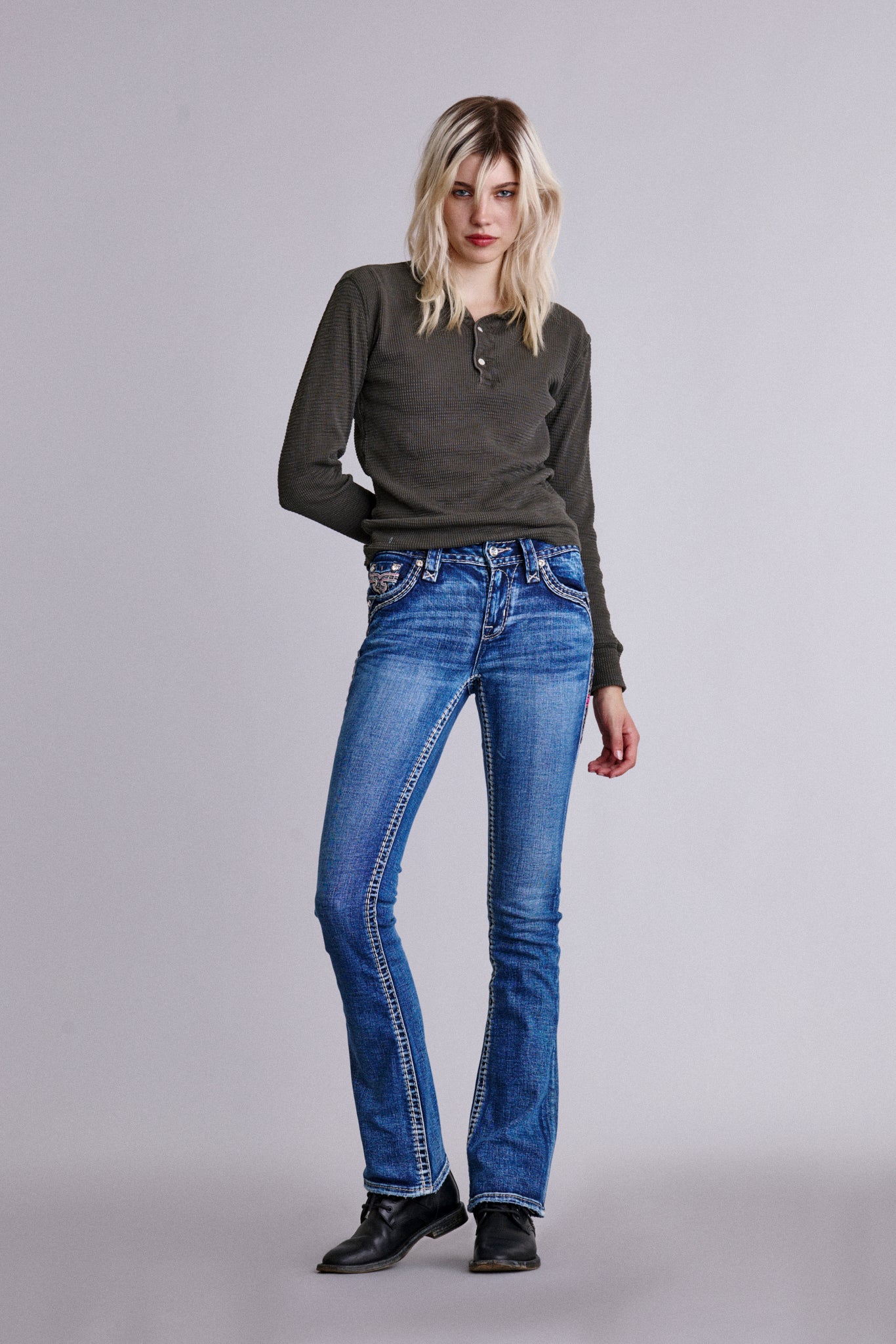 Rosemia Bootcut Jeans - Rock Revival®