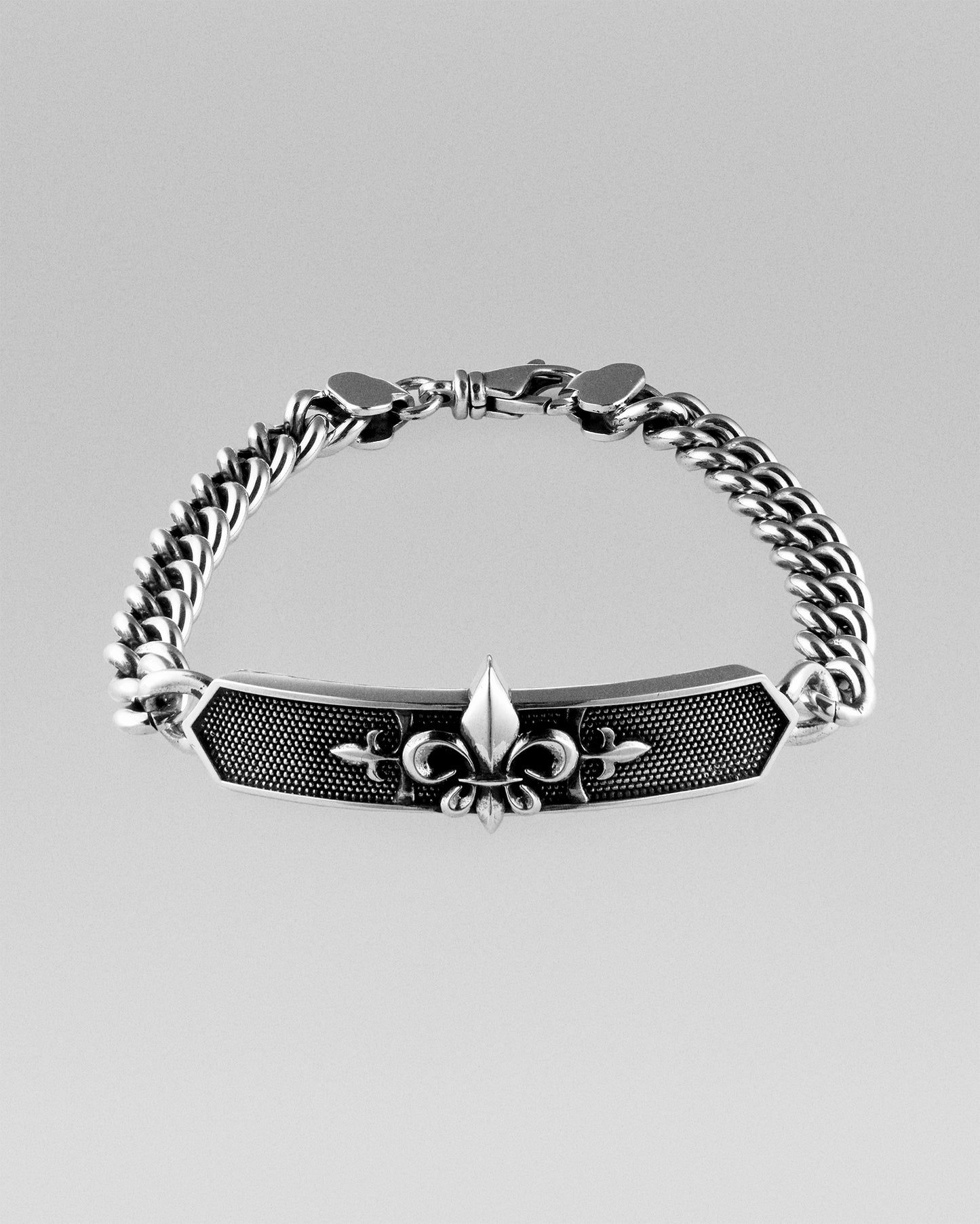 Fleur De Lis ID Bracelet
