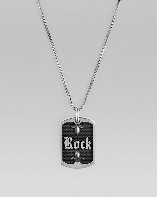 The Dog Tag Necklace - Rock Revival®