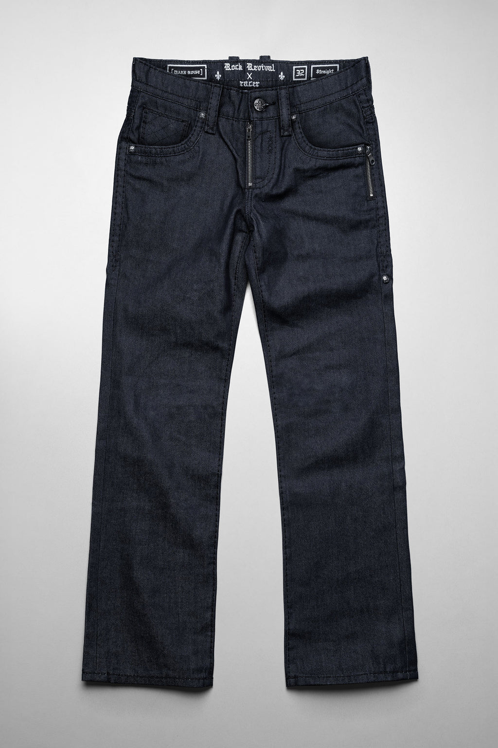 Racer x Rock Revival® Raw Slim Denim