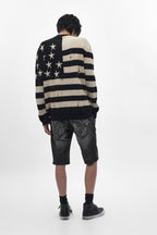 Adan Denim Shorts in Vintage Black - Rock Revival®