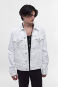 Chaqueta vaquera Arther en blanco