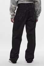 Arther Baggy 1 Jeans in Black Denim