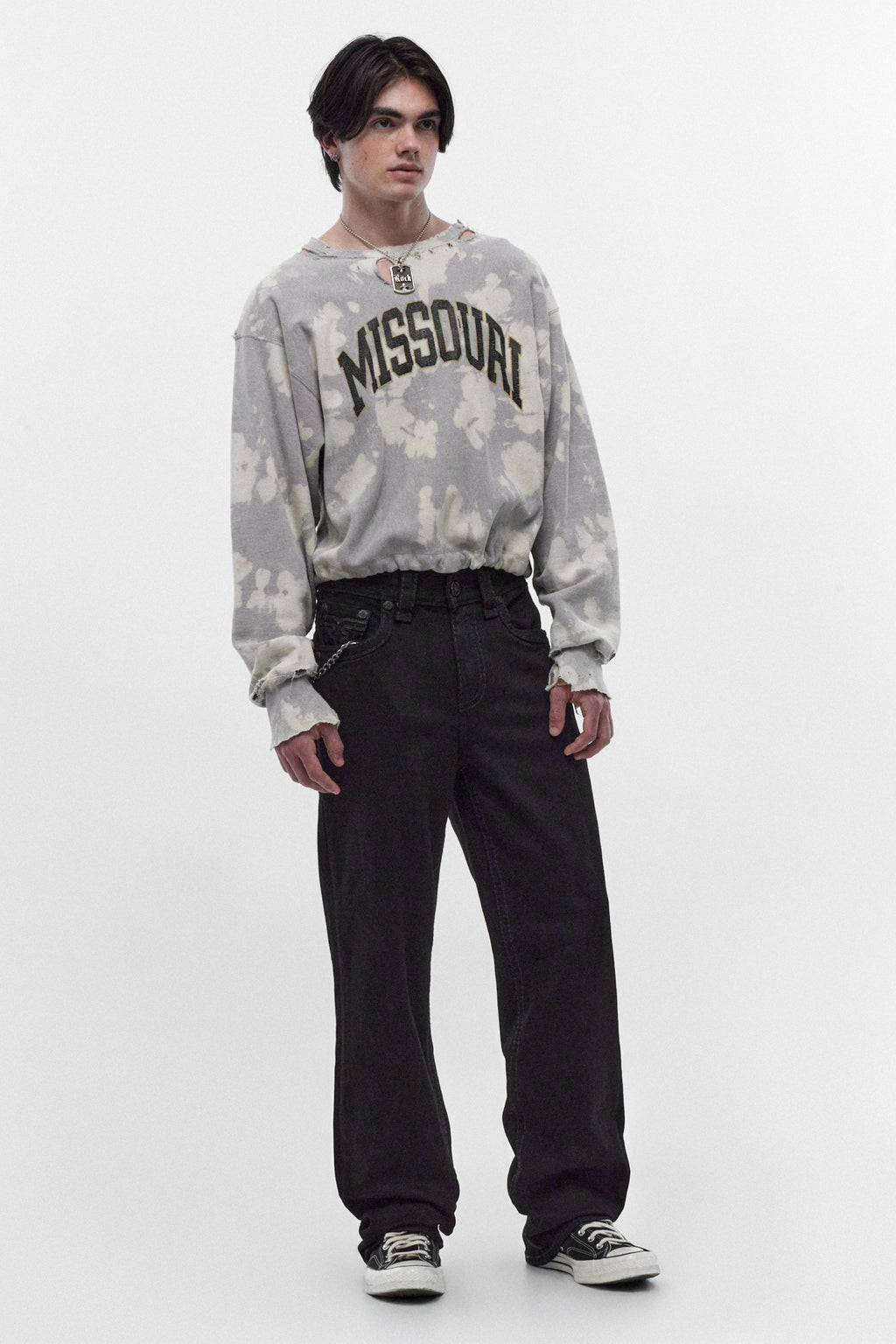 Arther Baggy 1 Jeans in Black Denim