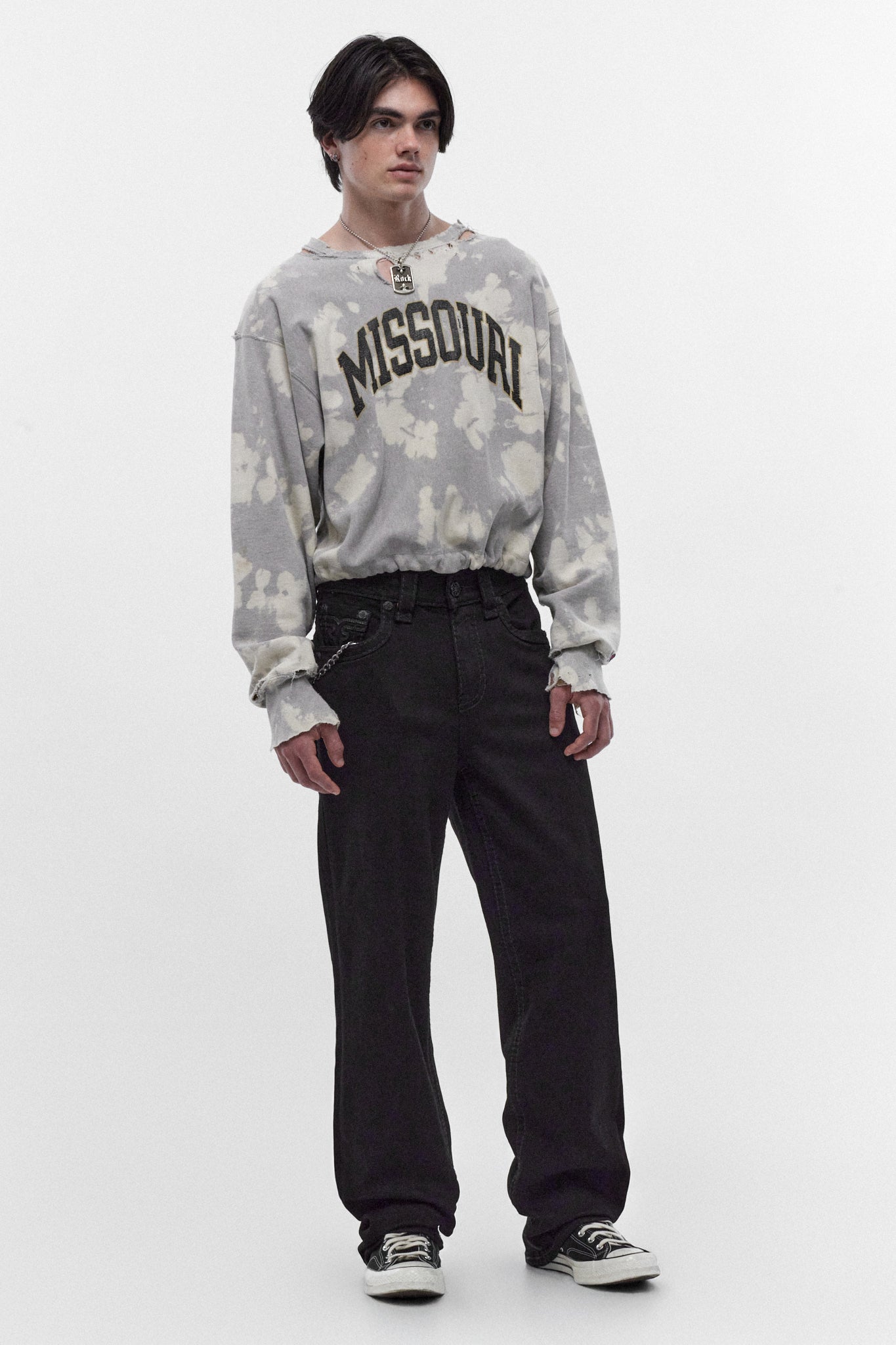 Arther Baggy 1 Jeans in Black Denim