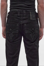 Arther Bootcut en Negro/Negro