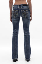 Aya Low-Rise Bootcut in Medium Wash