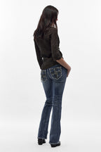 Aya Low-Rise Bootcut in Medium Wash