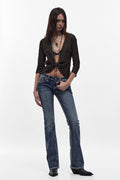 Aya Low-Rise Bootcut in Medium Wash