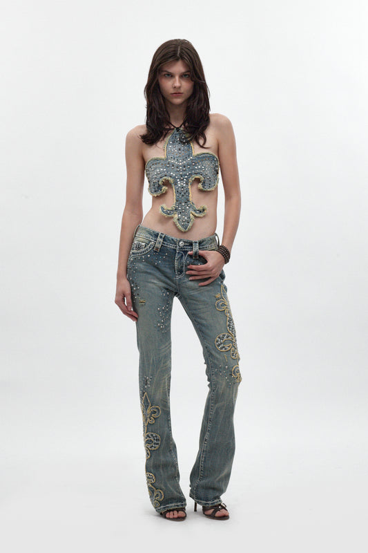 Madison Bootcut Jeans, by Jaded London - Rock Revival®