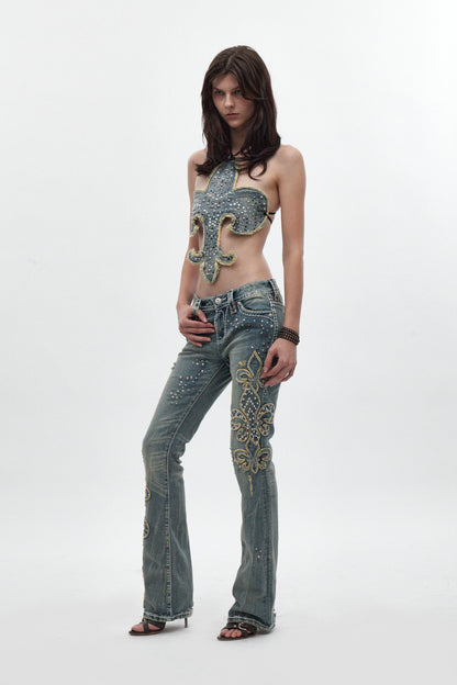 Madison Bootcut Jeans, by Jaded London - Rock Revival®