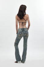 Madison Bootcut Jeans, by Jaded London - Rock Revival®