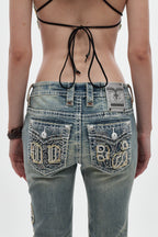 Madison Bootcut Jeans, by Jaded London - Rock Revival®
