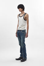 Callum Straight Jeans in Dark Blue (6/30/26-DESC+IMG) - Rock Revival®