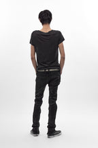 Low-Rise Skinny in Black Coating - Rock Revival®