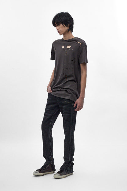 Charlie Slim Jeans in Black Wash - Rock Revival®