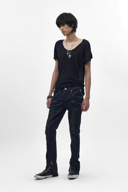 Charlie Slim Jeans in Dark Blue - Rock Revival®