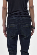 Charlie Slim Jeans in Dark Blue - Rock Revival®