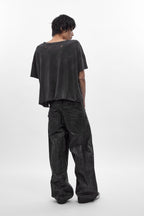 Colossus jeans, By Jaded London in Black Coating(M) - Rock Revival®