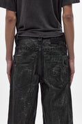Colossus jeans, By Jaded London in Black Coating(M) - Rock Revival®