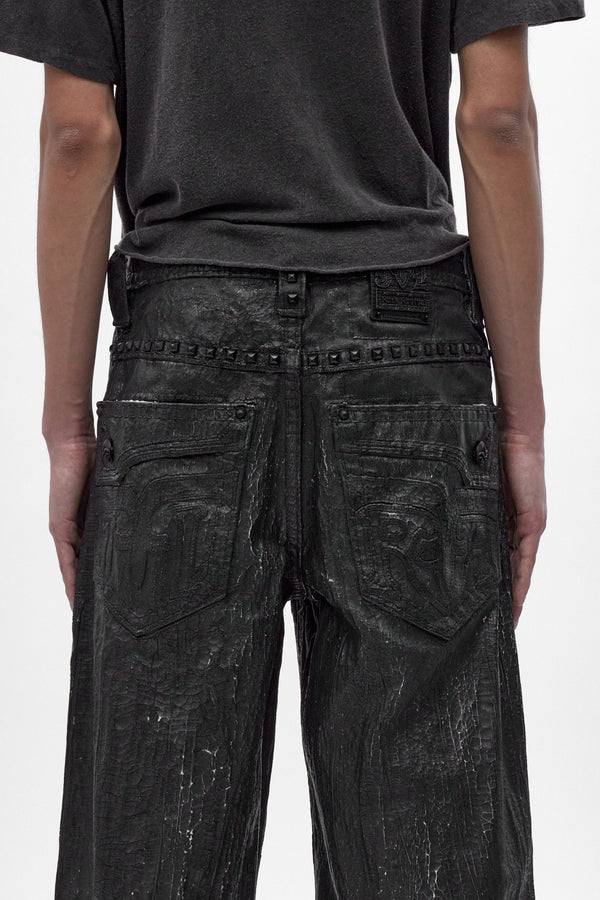 Vaqueros Colossus, de Jaded London en Black Coating (M)