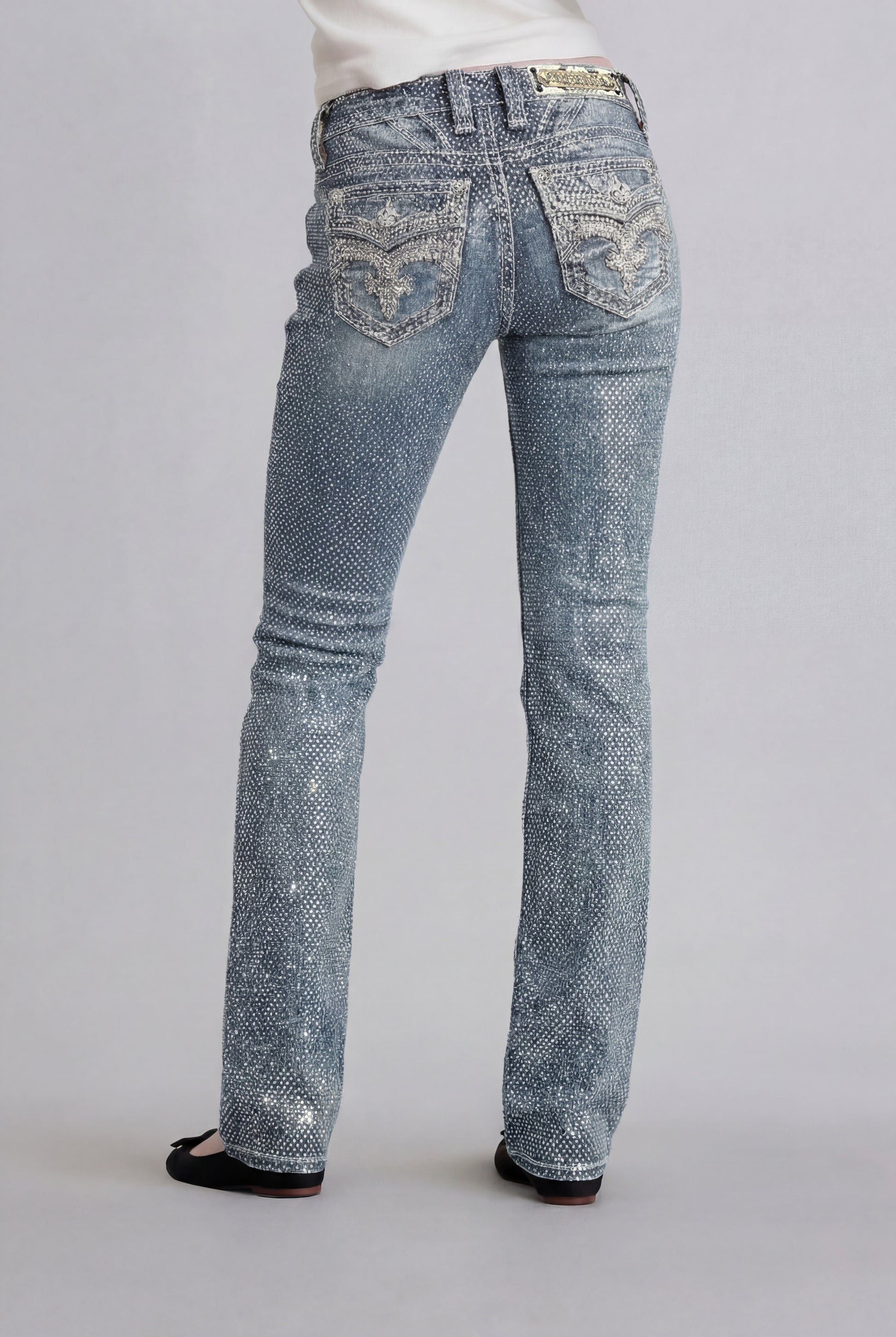 Daphne Stardust Straight Jeans - Rock Revival®