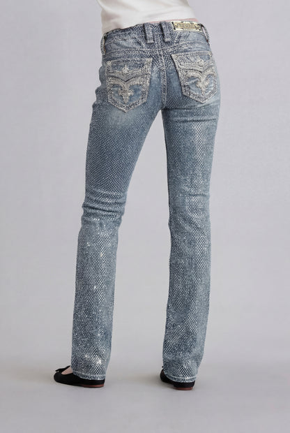 Daphne Stardust Straight Jeans - Rock Revival®